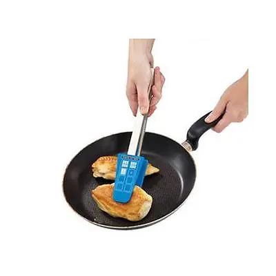 Doctor Who Tardis Silicone Kitchen Serving Tongs Official Bbc Brand New • $29.30