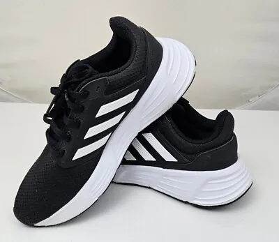 Adidas Galaxy 6 Womens Trainers Black CloudFoam Cushing Running Fitness Uk 7 • £21.99