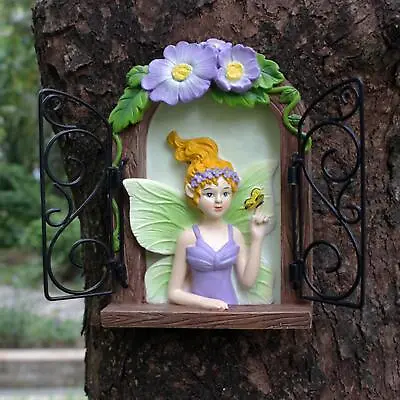 Fairy Window For TreeFairy House Decor StatueGlow In The • £22.79