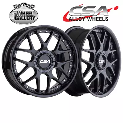 CSA Vertigo Gt 16x7 5/108 38P Gloss Black Set Of Alloy Wheel Wheels • $916