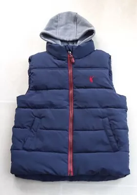 £4.99 • Buy Boys Bluezoo Bodywarmer. Blue. Age 8-9. Detachable Hood.New Without Tags