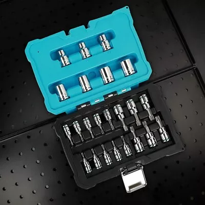 23PCS Torx Bit Socket 8 Star Socket 7 Female E-Torx Socket 8 Tamper Torx Sockets • $26.99