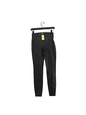 Zara Women's Trousers XS Black Leather With Other Skinny Rain Trousers • £24.70