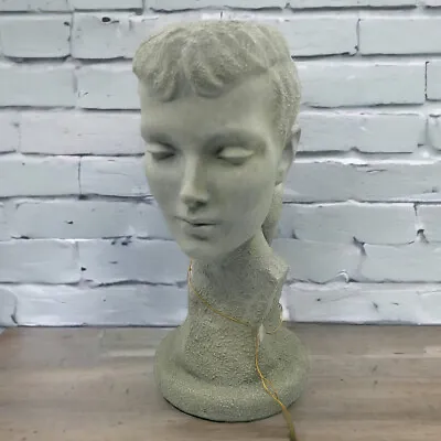 Mannequin Head KATHERINE'S COLLECTION Hat Stand/Display VTG Faux Stone Style • $175