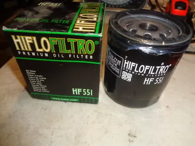 NOS HiFlo Brand Oil Filter Moto Guzzi 95-96 1100 Sport 07-08 Breva V1100 HF551 • $9