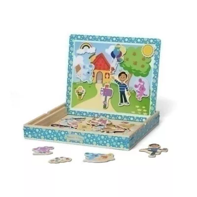 Melissa & Doug Blue's Clues & You! Wooden Magnetic Picture Game (48 Pieces) NEW • $17.99