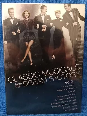 Classic Musicals From The Dream Factory - Volume 3 (DVD 2008 6-Disc Set) VG • $27.98