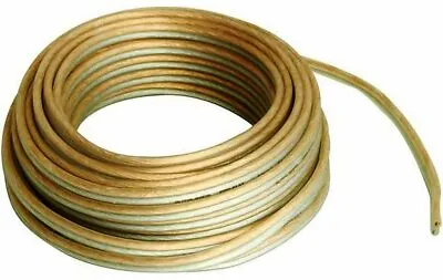 £8.99 • Buy 10m Speaker Cable 16AWG 1.5mm2 Pure OFC Copper Home HIFI Car Audio Fast Dispatch
