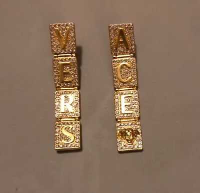 Versace Lettering  Earring • $135