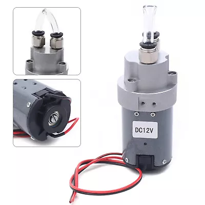 12V Micro Gear Electric Oil Pump Waster Oil Self-suction Transfer Pump 23W 65db • $61