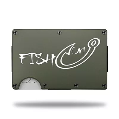 Custom Laser Engraved Wallet - FISH ON - GREAT GIFT WALLET • $22