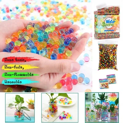 $19.95 • Buy Orbeez Water Beads Criystal Soil Rainbow Mix Gel Ball For Vase Hydroponics Plant