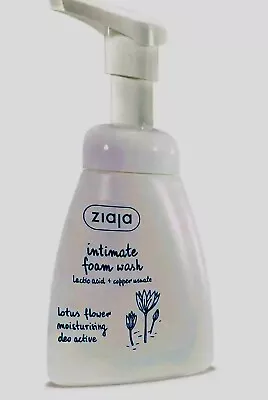 Ziaja Intima Foam For Intimate Hygiene Lotus Flower 250 Ml • £8.45