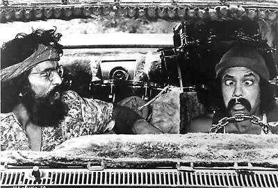New Giclée Art Print Of 1978 Movie Promo Of  Up In Smoke  Cheech And Chong • £15.43