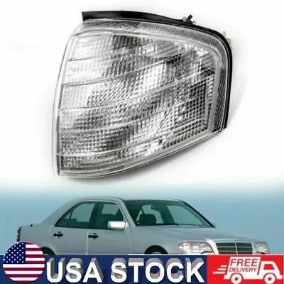 Left Corner Lights Turn Signal Lamps Fits Mercedes Benz C Class W202 1994-2000 • $19.61