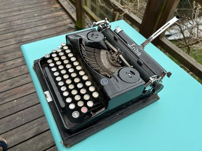£3 • Buy Vintage Seidel & Naumann Erika Typewriter 6  For Renovation By Enthusiast