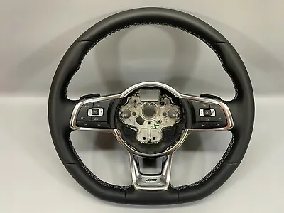 VW PASSAT B8 R-LINE GOLF VII Steering Wheel With Paddle Shifters 5G0419091JG • $599.99