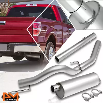 For 10-14 Ford F150 6.2 V8 EXT Cab 3  In/Outlet Aluminized Steel Catback Exhaust • $163.89