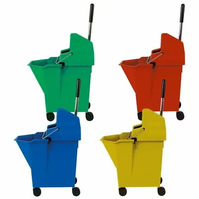 Kentucky Mop Bucket And Wringer SYR Ladybug 15 Litre 4 Colours Available • £37