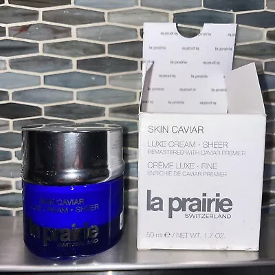 La Prairie Skin Caviar Luxe Cream Sheer 50 Ml / 1.7 FL. OZ.  New In Tester Box • $299