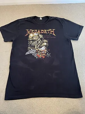 Megadeth Wake Up Dead Tour T-Shirt - Size Large • £29.99