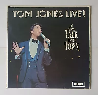 Tom Jones - Live! At The Talk Of The Town - 1967 Decca LP Mono LK 4874🔸️TESTED  • £6.50