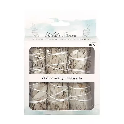 Set Of 3 White Sage Smudge Wands • £21.20