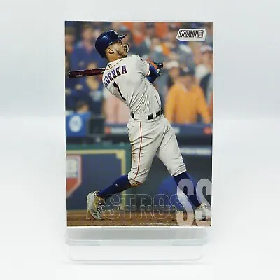 Carlos Correa - Houston Astros #32 Stadium Club Topps 2018 Baseball Card • £1.49