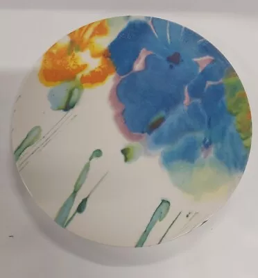 NEW POOLE POTTERY IRIS  BREAKFAST PLATE  JANICE TCHALENKO  9 Inches Across  • £14.99