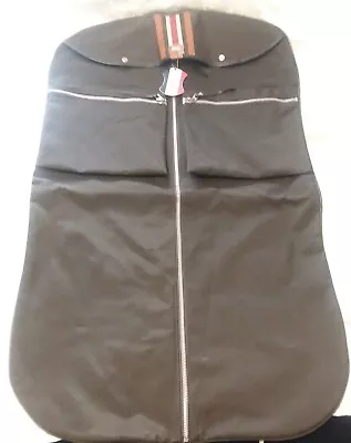 American Tourister Brown Vinyl Garment Bag 39  2 Front Pockets • $15