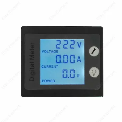 AC 3in1 Digital Panel Meter 260V 100A Power KWH Voltage Amp Current Multimeter • $16