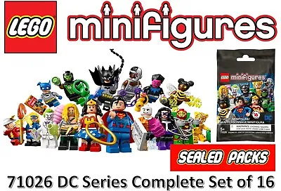 Lego 71026 DC Super Heroes Series Minifigures Complete Set Of 16 Sealed Polybags • $134.95