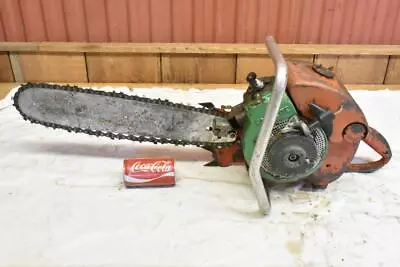 Vintage Homelite Model 17 Chainsaw Chain Saw 150 LBS Compression & Spark • $75