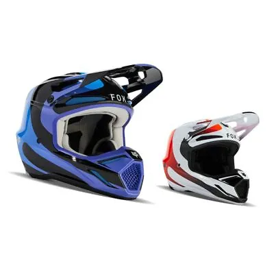 Fox Racing Mens V3 Magnetic Lightweight Dirt Bike Motocross Riding Helmets • $683.78
