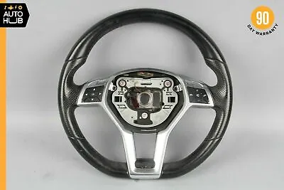 12-18 Mercedes W204 C250 SLK250 CLS550 AMG Sport Steering Wheel Flat Bottom OEM • $195.05