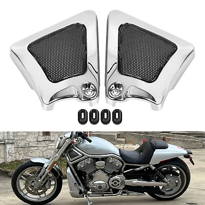 Chrome Airbox Frame Neck Air Intake Side Cover Fit For Harley V-Rod Muscle VRSCF • $29.43