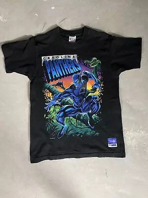 Vintage RARE Carolina Panthers Superhero Shirt • $250