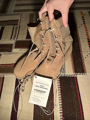 Altama Tan Military Combat Boots Type II Hot Dry Weather 7N PJ 10-003 5400 • $40