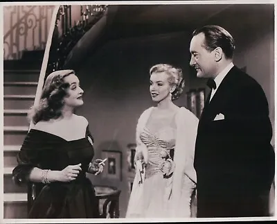 8x10 Reproduction Photo Bette Davis Marylin Monroe George Sanders All About Eve • $17.99