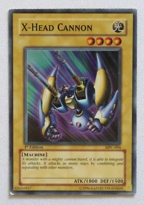 Yu-gi-oh: X-Head Cannon - MFC-004 - Super Rare - 1st Edition - MP To LP • $7.99