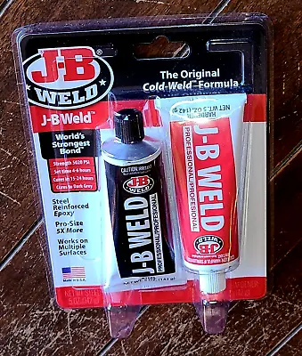 JB Weld Professional Size Steel Reinforced Epoxy Twin Pack #8281 • $19.48