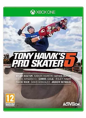 Tony Hawk's Pro Skater 5 Skateboarding Xbox One EXCELLENT (PLAYS ON SERIES X) • $41.92