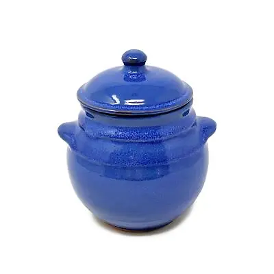 Ceramic Storage Jar W/ Lid Home Kitchen Dining Herb Spice Condiment Caddy Pot • £28.99