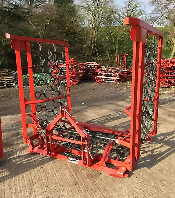 ***NEW 2024 HYDRAULIC FOLDING TRACTOR MOUNTED CHAIN HARROWS***trailer Tractor • £1095