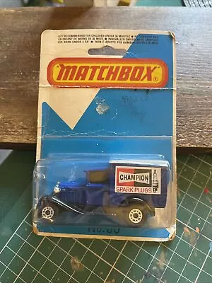 Matchbox No:38 Champion Spark Plugs Truck - Original In Bubble Pack 1980 • $4.96