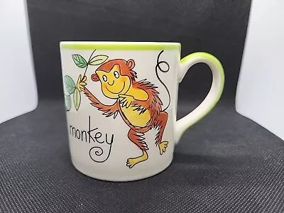 Whittard Of Chelsea Cheeky Monkey Child's Ceramic Mug Cup Hand Painted • £9.64