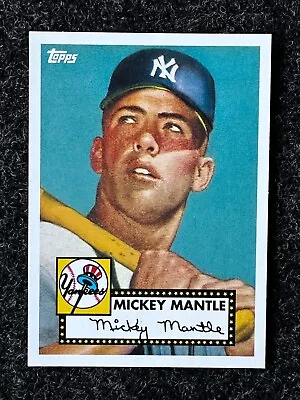 2010 Topps Cards Your Mom Threw Out #CMT-1 #311 1952 Topps Mickey Mantle NM+ • $11.11