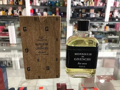 Monsieur De Givenchy For Men  Eau De Toilette Classic New Old Stock 4 Fl.oz. • $194.50