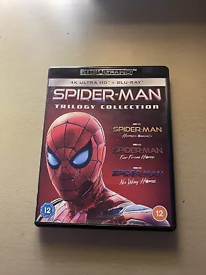 Spider-Man (Marvel Cinematic Universe) Trilogy Collection - 4K Ultra HD Blu-Ray • £25