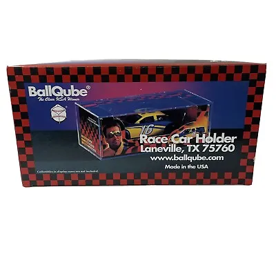 Ball Qube 1:24 Scale Race Car / Figure Holder NEW BallQube Plastic Display Case • $13.90